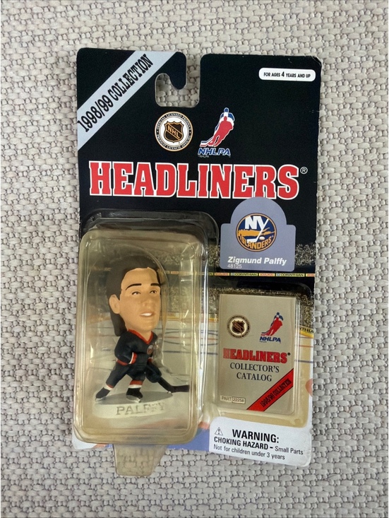 Headliners Other - Zigmund Palffy NY Islanders NHL Headliners 1998-99 Corinthian Figure Sealed